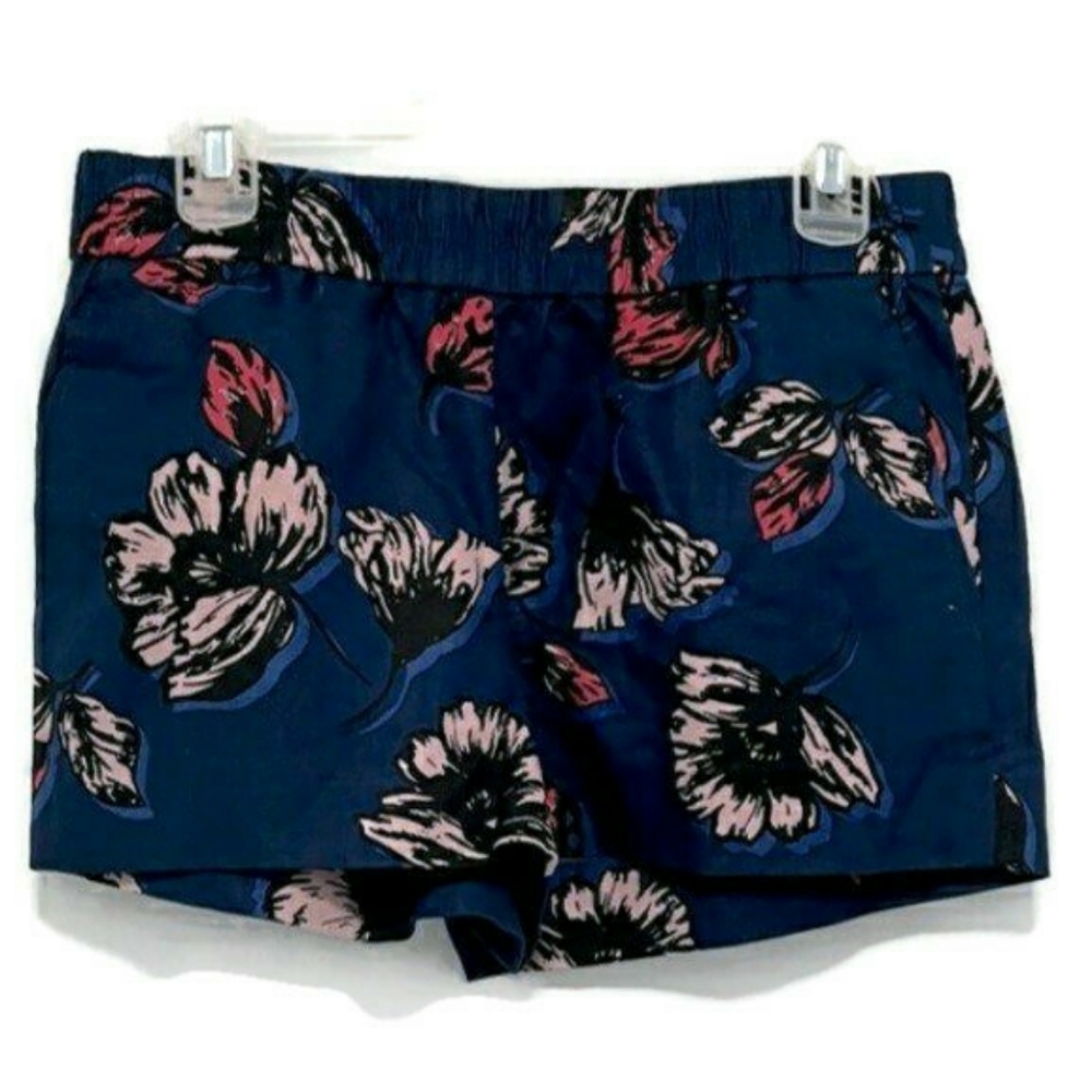 NWT women’s j.crew floral shorts Sz 4